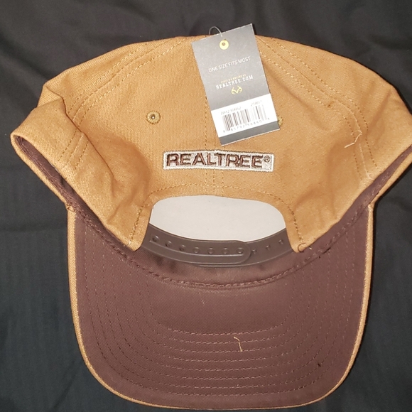 BROWN CANVAS REALTREE OUTDOOR HAT - Picture 6 of 8